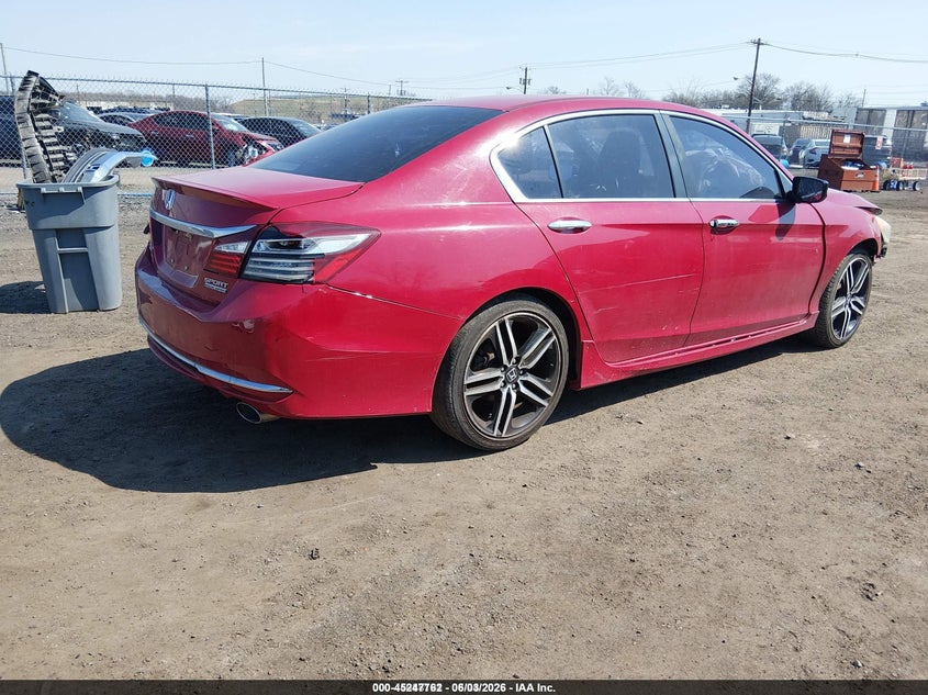 2017 HONDA ACCORD SEDAN 2.4L I-4 DI, DOHC, VVT, 189HP