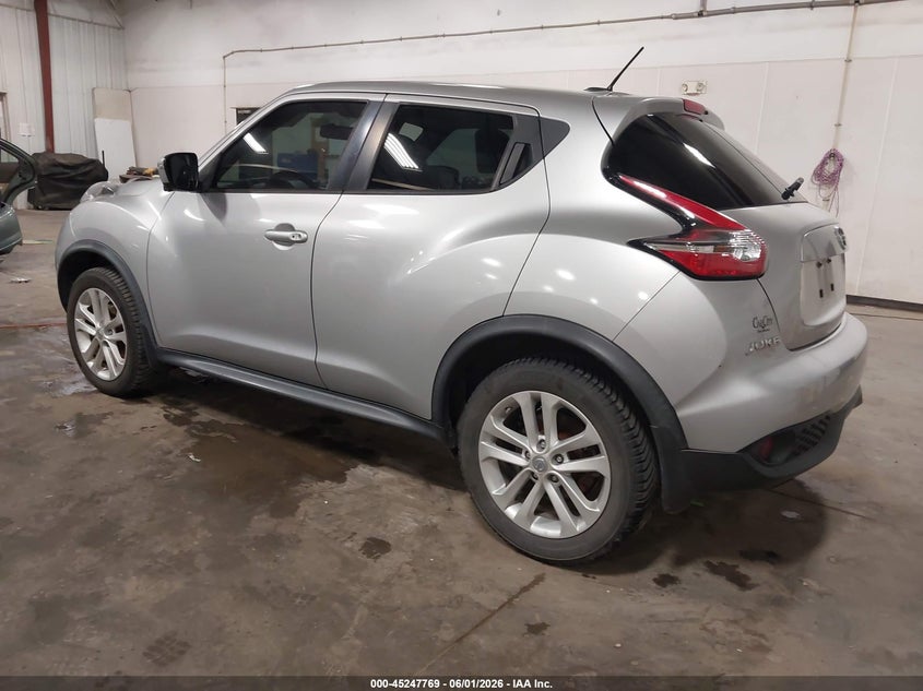 Vin: jn8af5mr2ft502383, lot: 45745572, nissan juke sl 20153