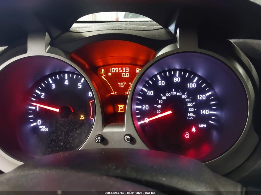 2015 Nissan Juke Sl VIN: JN8AF5MR2FT502383 Lot: 45247769