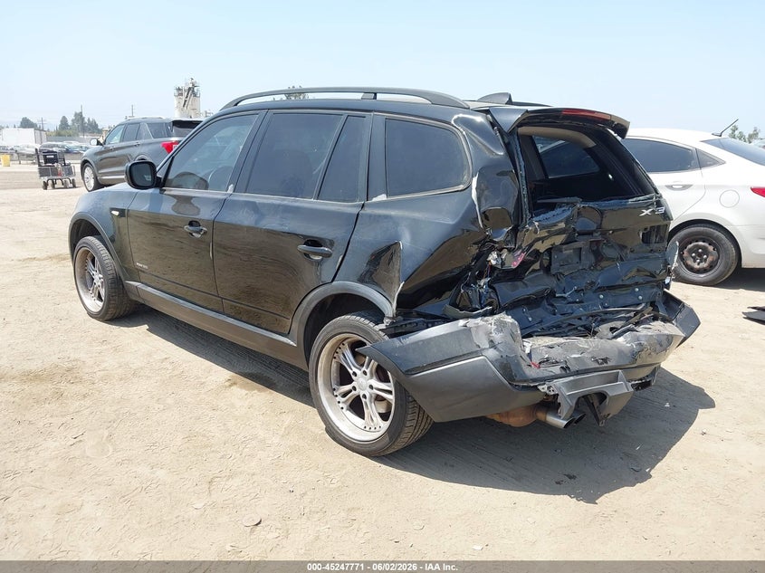 Vin: wbxpc9c4xawj39224, lot: 45745574, bmw x3 xdrive30i 20103
