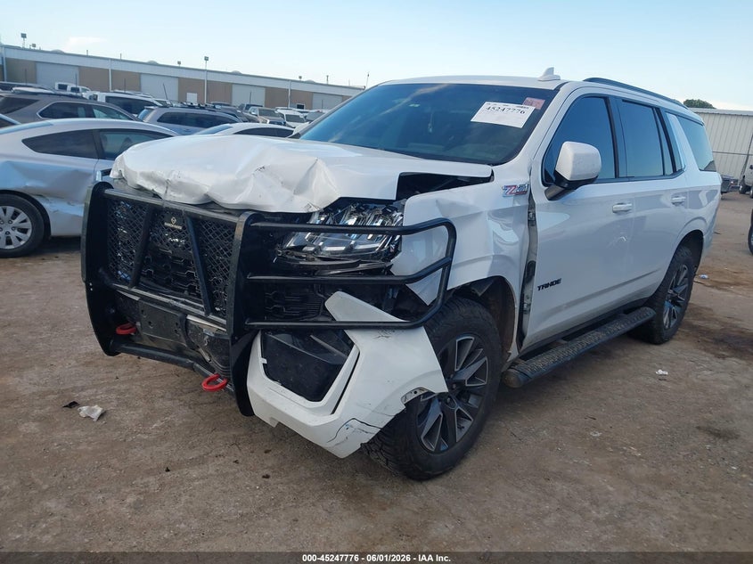 Vin: 1gnskpkdxpr195694, lot: 45745579, chevrolet tahoe 4wd z71 20232