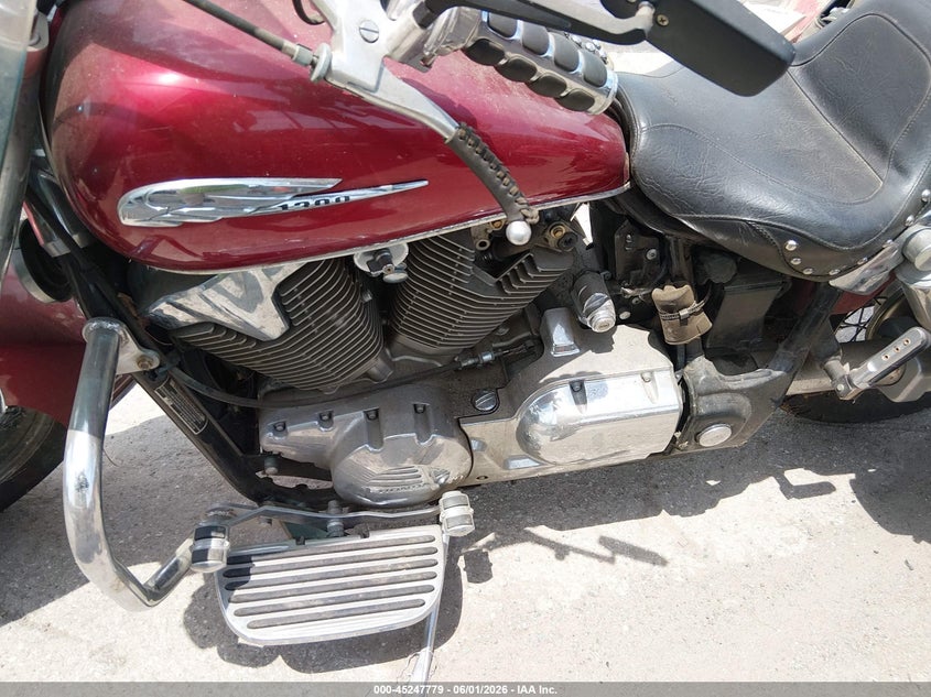 2003 Honda Vt1300 S VIN: 1HFSC52003A002362 Lot: 45247779