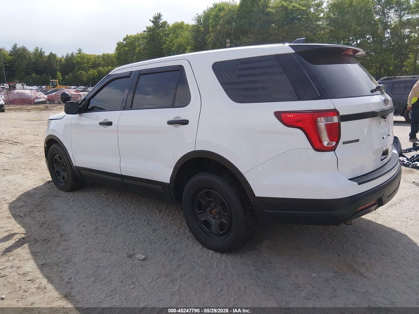 Vin: 1fm5k8ar1jgc16939, lot: 45745593, ford police interceptor utility 20183