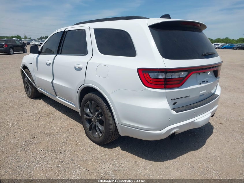 Vin: 1c4sdjct6pc617050, lot: 45745617, dodge durango r/t plus awd 20233