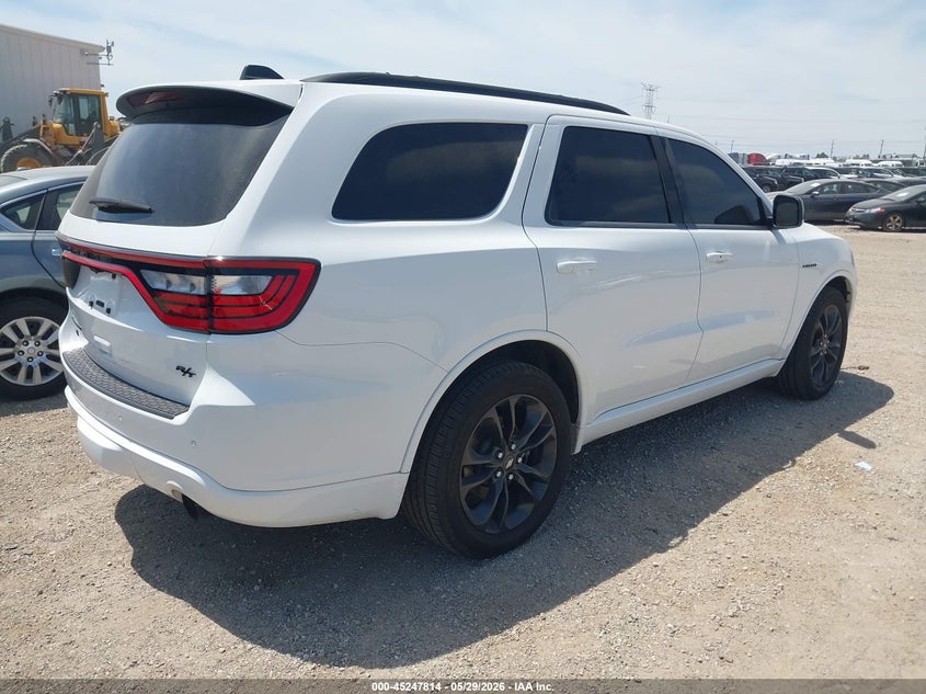 Vin: 1c4sdjct6pc617050, lot: 45745617, dodge durango r/t plus awd 20234