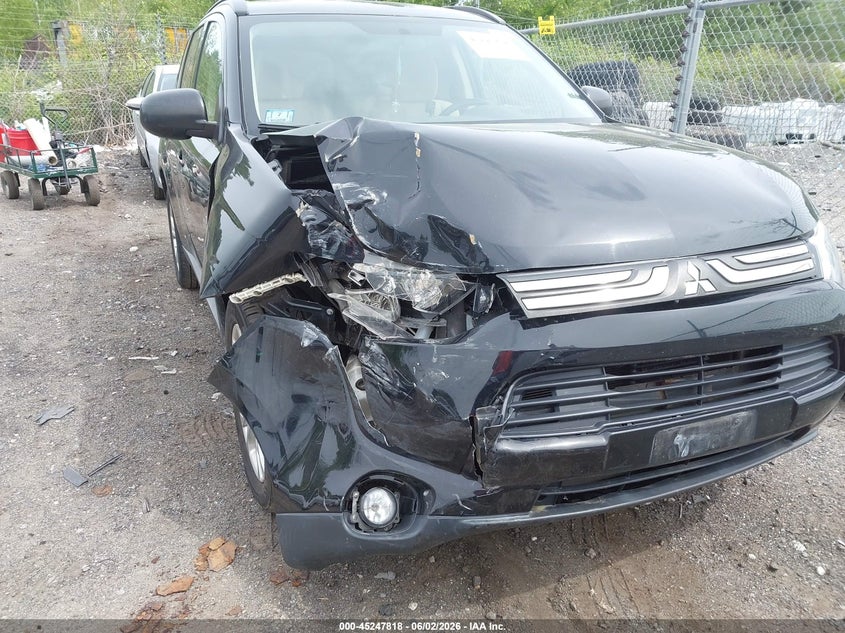 2014 Mitsubishi Outlander Se VIN: JA4AD3A31EZ018474 Lot: 45247818