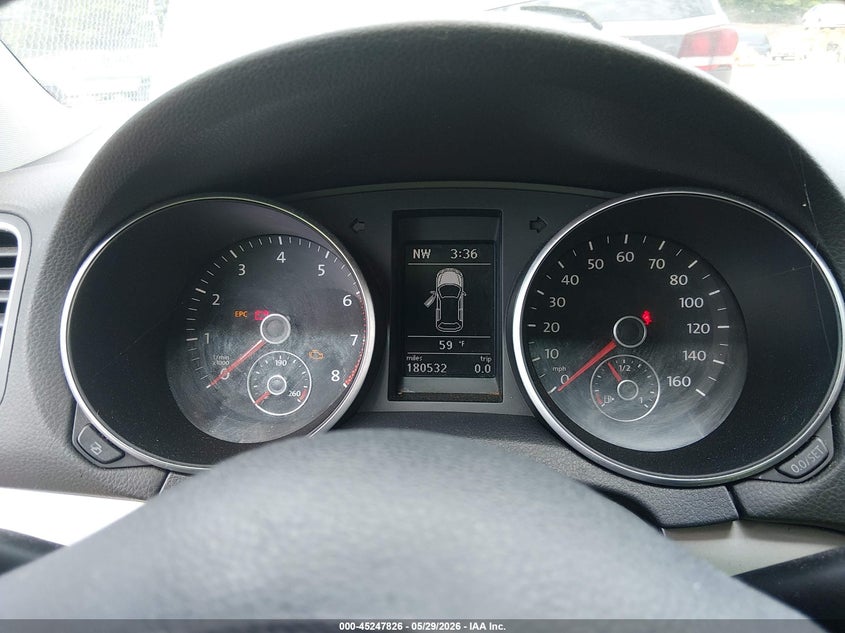 2011 Volkswagen Golf 2.5L 2-Door VIN: WVWAA7AJXBW036618 Lot: 45247826
