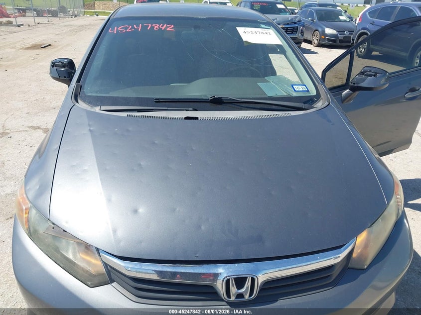 2012 HONDA CIVIC auction photo 6