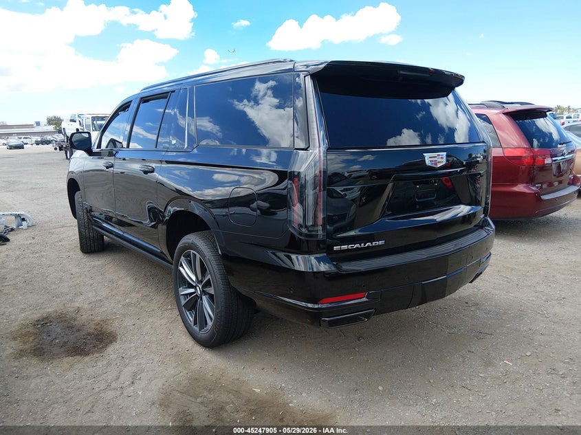 Vin: 1gys8pkl3tr317914, lot: 45745708, cadillac escalade esv sport 20263