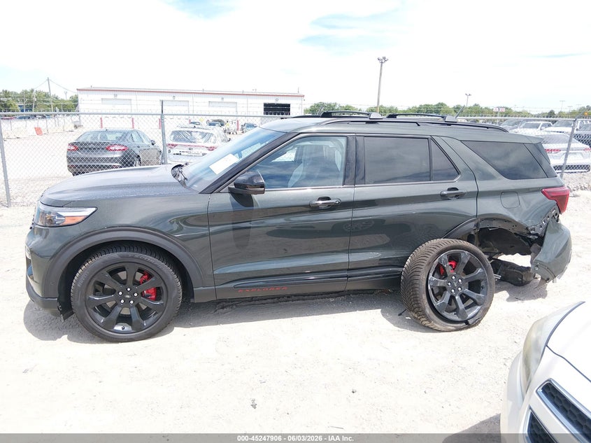 2022 Ford Explorer St VIN: 1FM5K8GC1NGA25496 Lot: 45247906