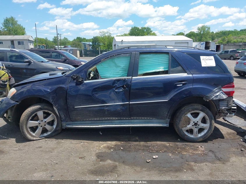 2011 Mercedes-Benz Ml 350 4Matic VIN: 4JGBB8GB8BA709373 Lot: 45247908