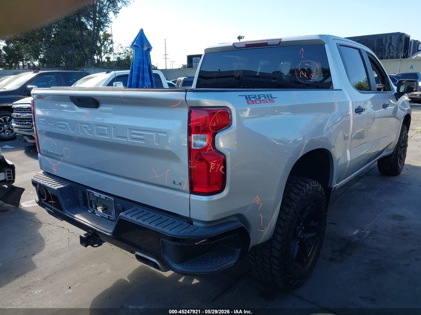 2021 CHEVROLET SILVERADO 1500 4WD SHORT BED LT TRAIL BOSS — Фото 4