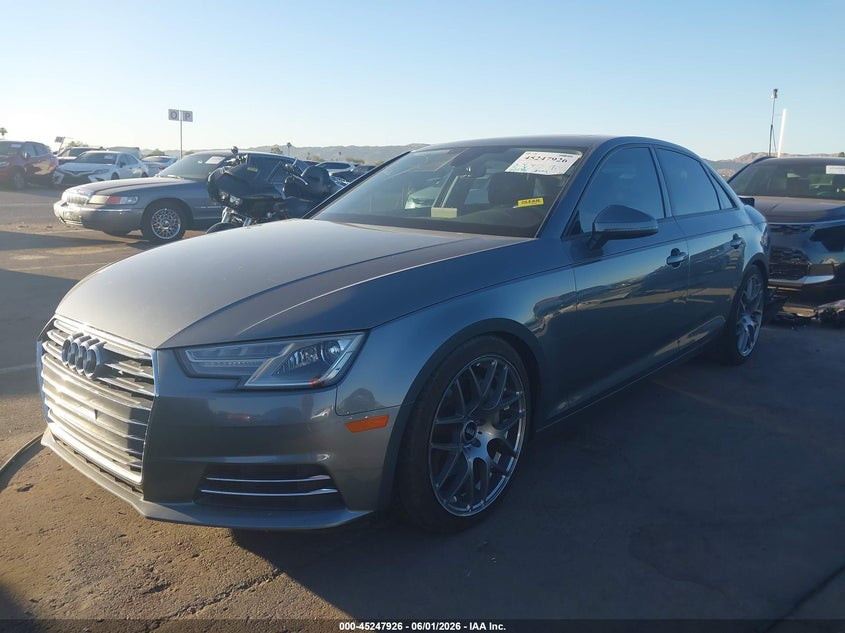 Vin: waugnaf47hn021035, lot: 45745729, audi a4 2.0t premium 20172