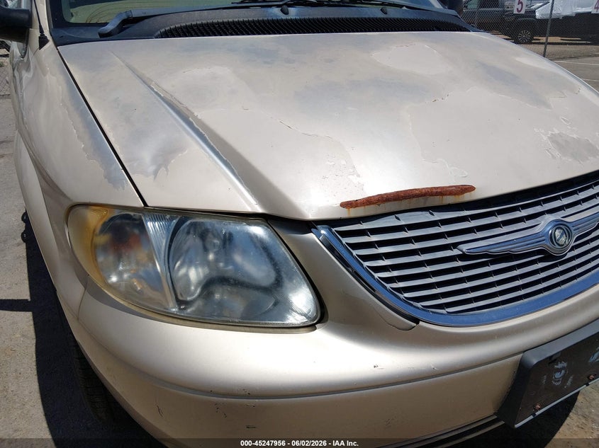 2001 Chrysler Town & Country Ex VIN: 2C4GP74L81R407644 Lot: 45247956