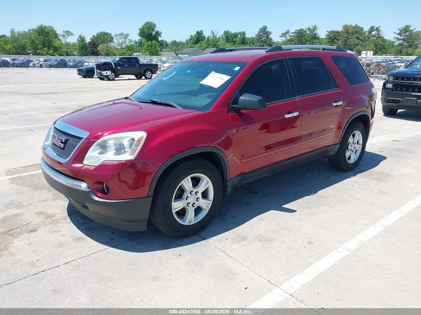 2011 Gmc Acadia Sl 1GKKRNED0BJ248399 photo 1