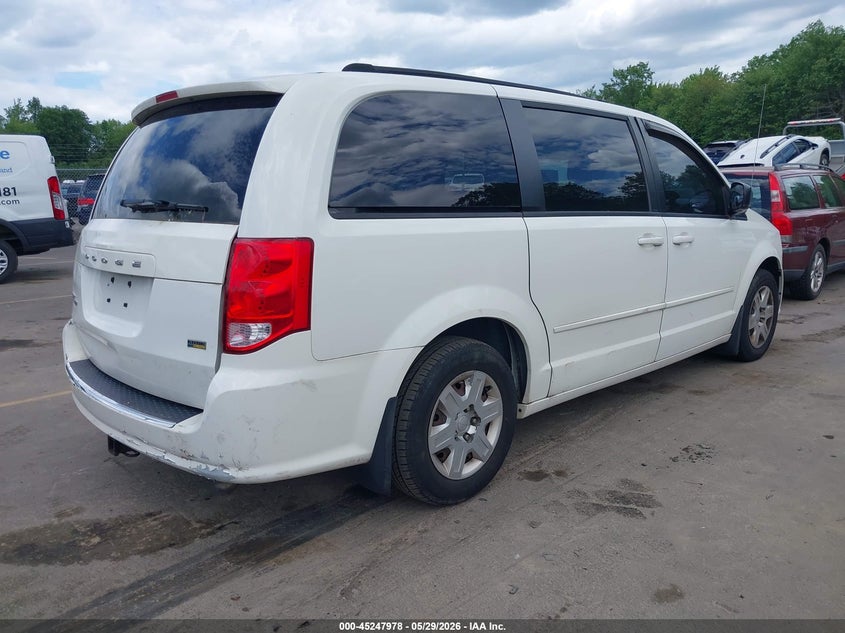 Vin: 2c4rdgbg9cr215000, lot: 45745781, dodge grand caravan se/avp 20124