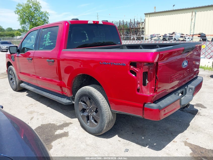 Vin: 1ftvw3lk3rwg06308, lot: 45745801, ford f-150 lightning xlt 20243