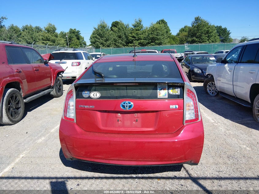 2014 Toyota Prius Four VIN: JTDKN3DU3E1741043 Lot: 45248018