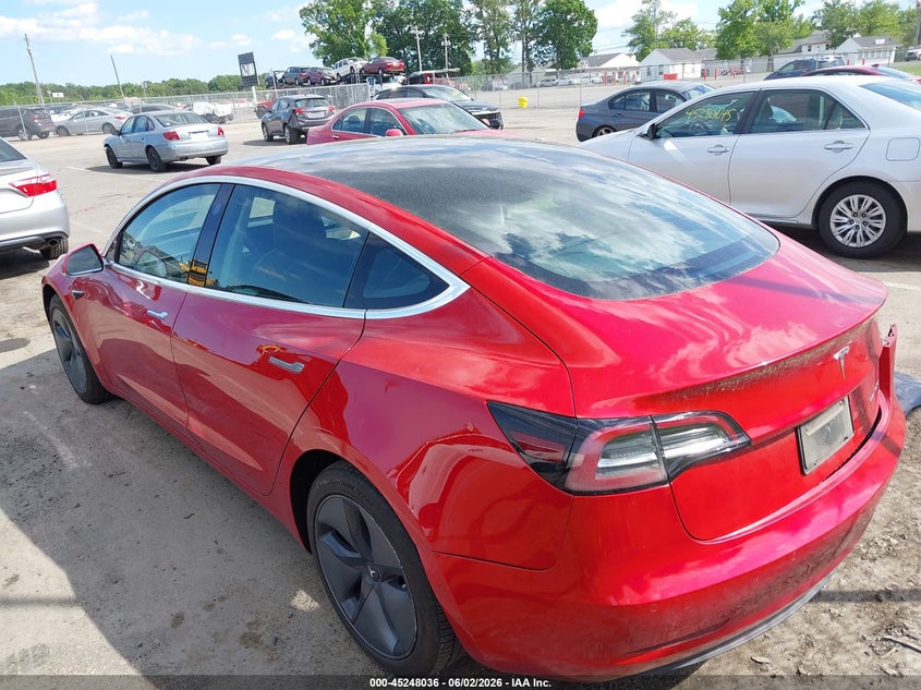 Vin: 5yj3e1eb1lf664294, lot: 45745839, tesla model 3 long range dual motor all-wheel drive 20203
