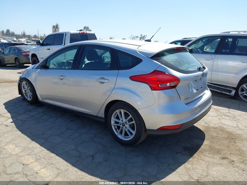 Vin: 1fadp3k20hl223751, lot: 45745845, ford focus se 20173