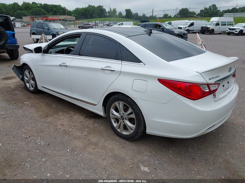 2012 Hyundai Sonata 2.4 Limited white Lot 111045248058 Vin 5NPEC4AC5CH450621