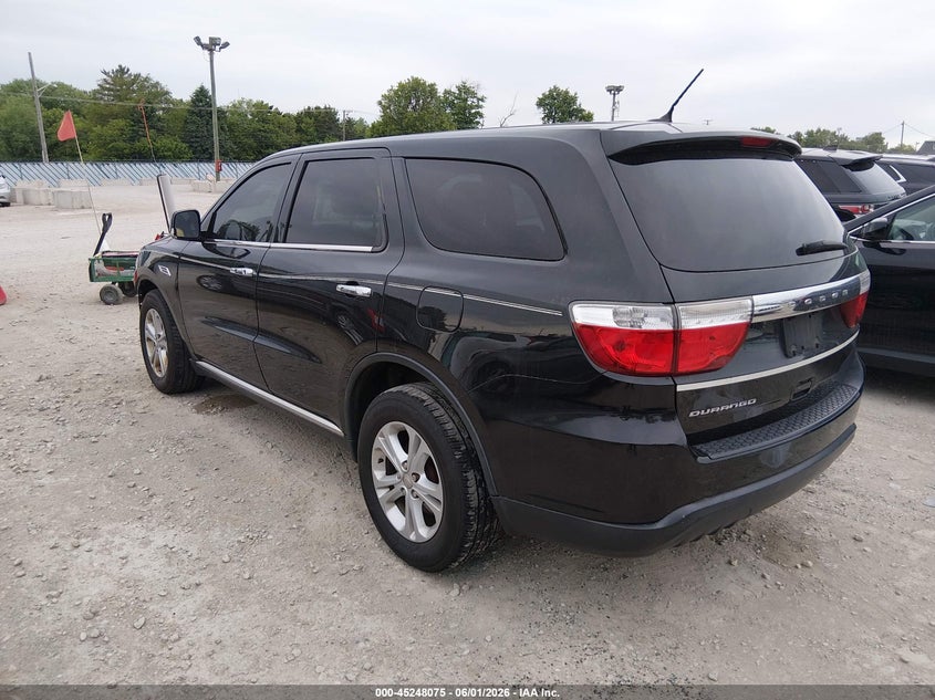 Vin: 1c4rdhag6dc694896, lot: 45745878, dodge durango sxt 20133