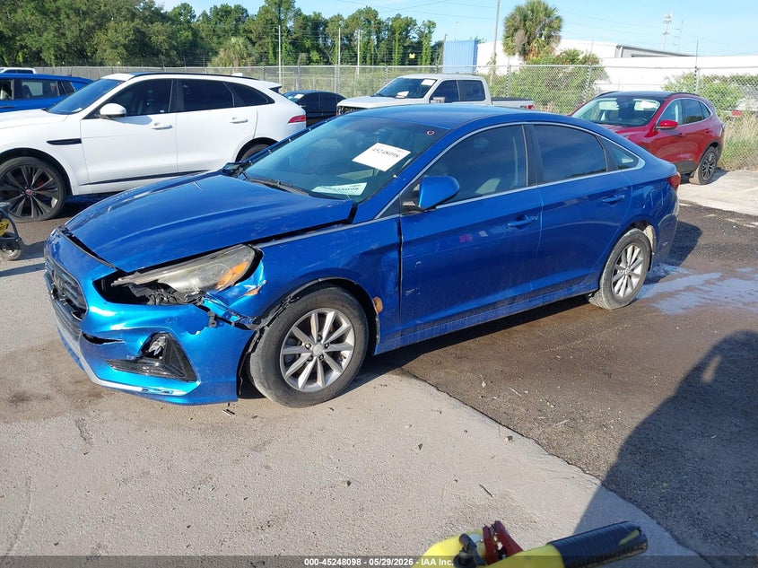 2018 Hyundai Sonata Se 5NPE24AF9JH655840 photo 1