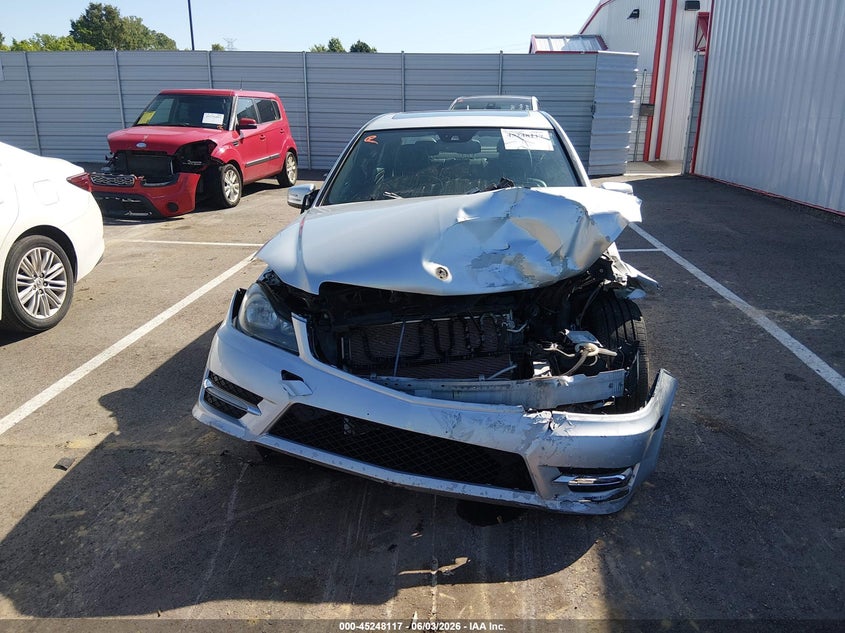 2012 Mercedes-Benz C 300 Sport 4Matic VIN: WDDGF8BB7CA654380 Lot: 45248117