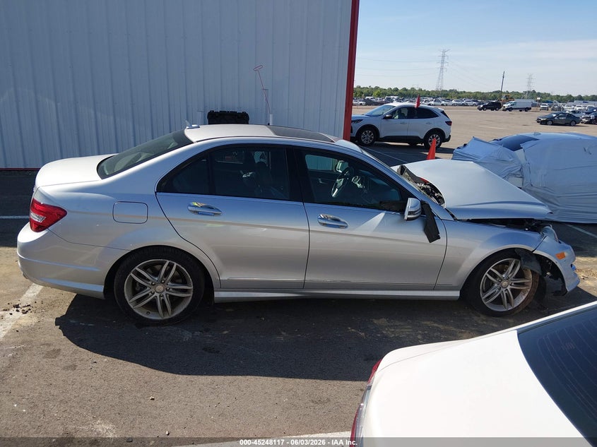 2012 Mercedes-Benz C 300 Sport 4Matic VIN: WDDGF8BB7CA654380 Lot: 45248117