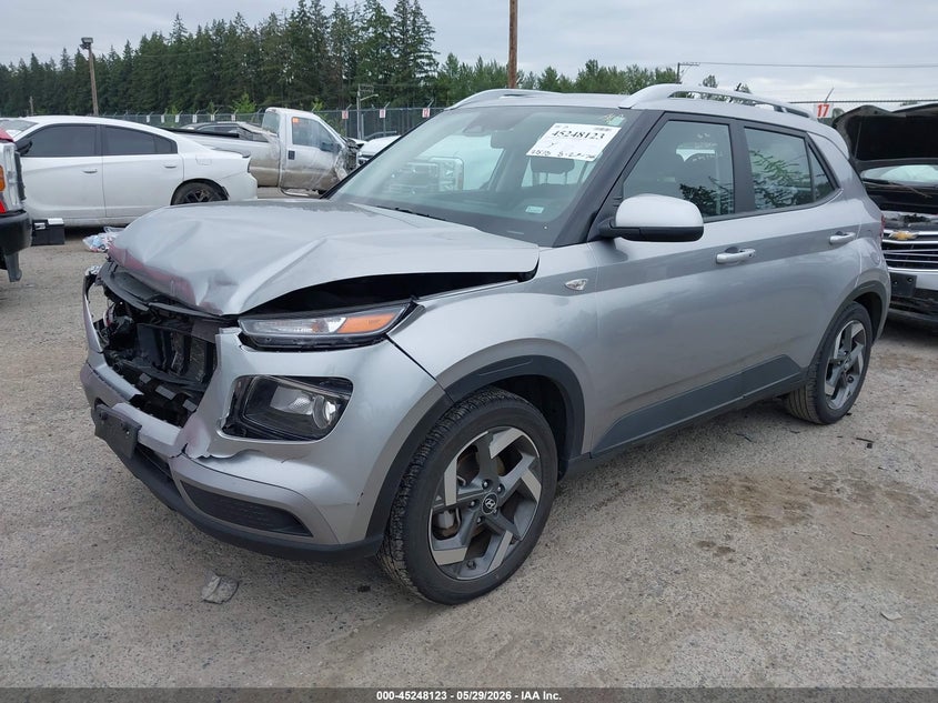 Vin: kmhrc8a32su356317, lot: 45745926, hyundai venue sel 20252