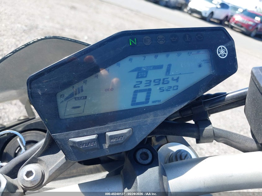 2014 Yamaha Fz09 C VIN: JYARN33Y6EA000884 Lot: 45248127