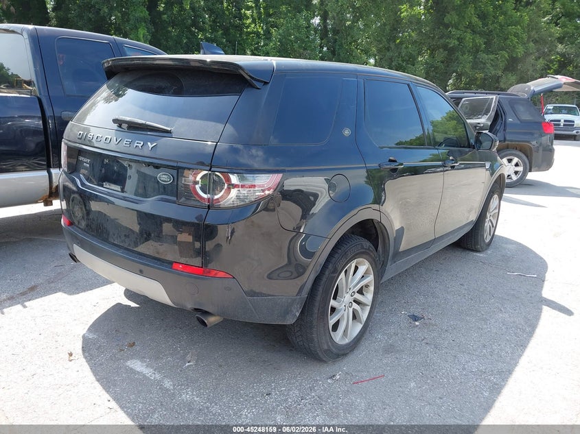 Vin: salcr2rx7jh741224, lot: 45745962, land rover discovery sport hse 20184