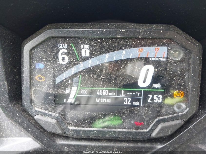 2025 Kawasaki Ex650 P VIN: ML5EXEP11SDAD7222 Lot: 45248171