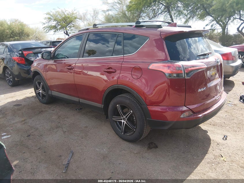 Vin: 2t3zfrev4jw482872, lot: 45745978, toyota rav4 le 20183