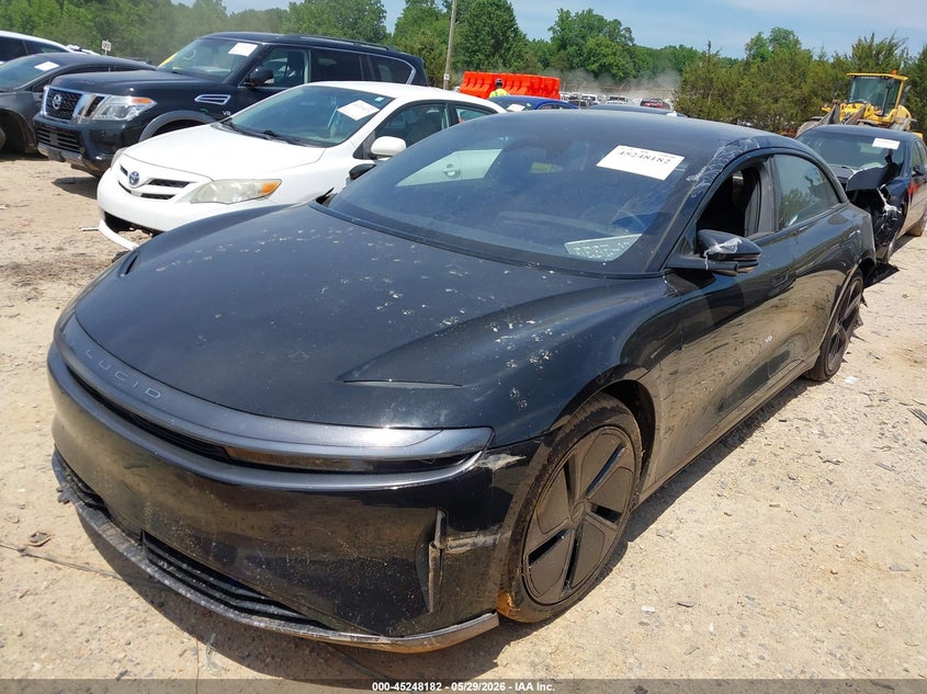 Vin: 50ea1tea7sa003202, lot: 45745985, lucid air touring 20252