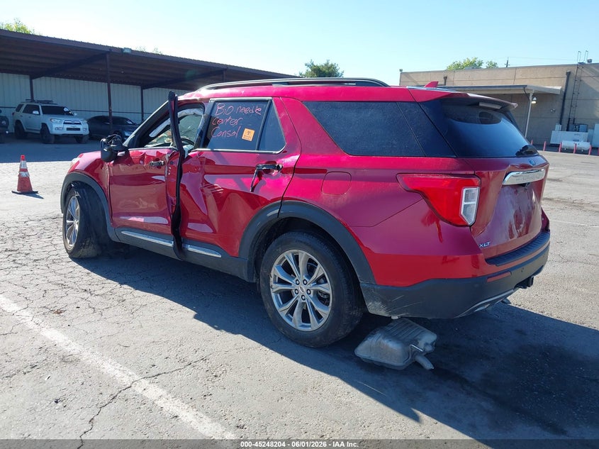 Vin: 1fmsk8dh2lga54795, lot: 45746007, ford explorer xlt 20203