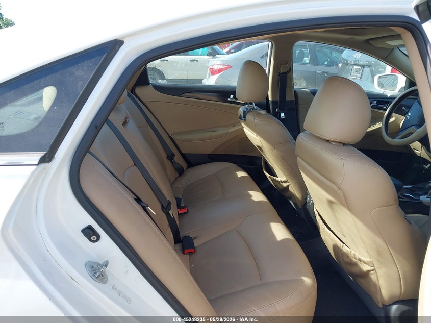 2011 Hyundai Sonata 2.4 Limited white Lot 111045248235 Vin 5NPEC4AC9BH140454