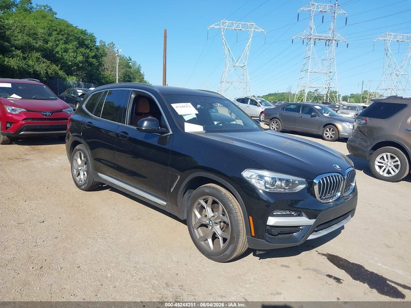 Vin: 5uxty5c05m9g38732, lot: 45746054, bmw x3 xdrive30i 2021 img_1