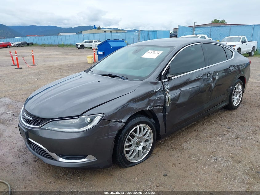 Vin: 1c3cccab5gn168255, lot: 45746057, chrysler 200 limited 20162