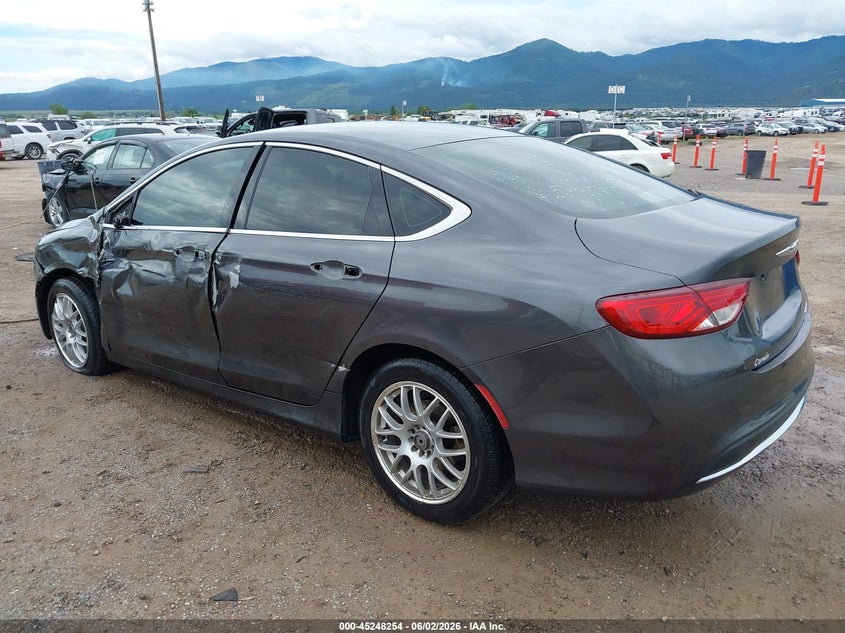 Vin: 1c3cccab5gn168255, lot: 45746057, chrysler 200 limited 20163
