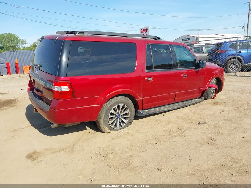 Vin: 1fmjk1ht5fef34041, lot: 45746064, ford expedition el xlt 20154