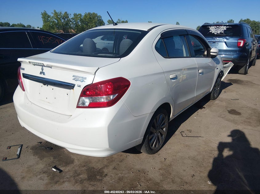Vin: ml32f4fj4hh001067, lot: 45746066, mitsubishi mirage g4 se 20174