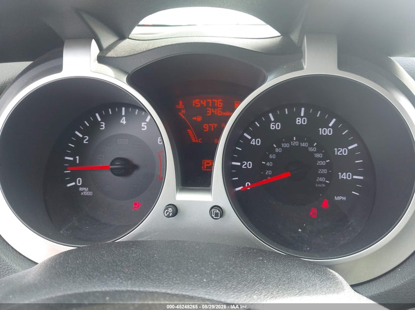 2015 Nissan Juke Sv VIN: JN8AF5MRXFT500820 Lot: 45248265