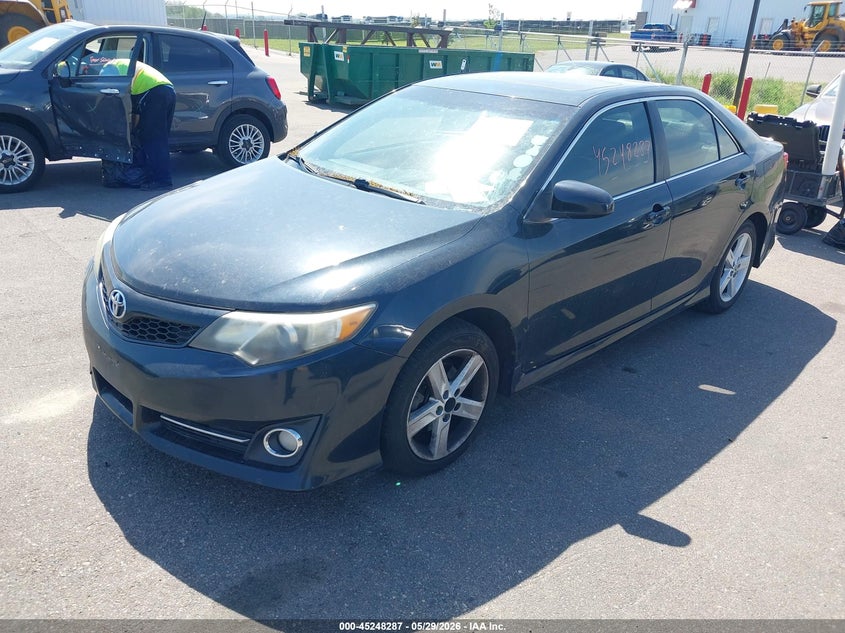 2012 TOYOTA CAMRY SEDAN 2.5L I-4 DOHC, VVT, 178HP