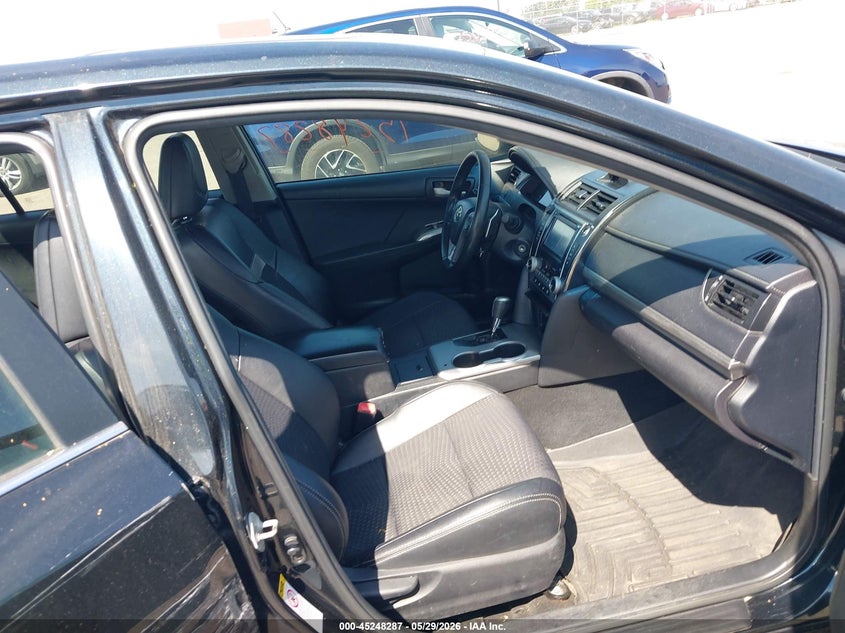2012 TOYOTA CAMRY SEDAN 2.5L I-4 DOHC, VVT, 178HP