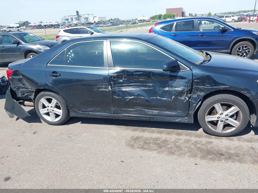2012 TOYOTA CAMRY SEDAN 2.5L I-4 DOHC, VVT, 178HP