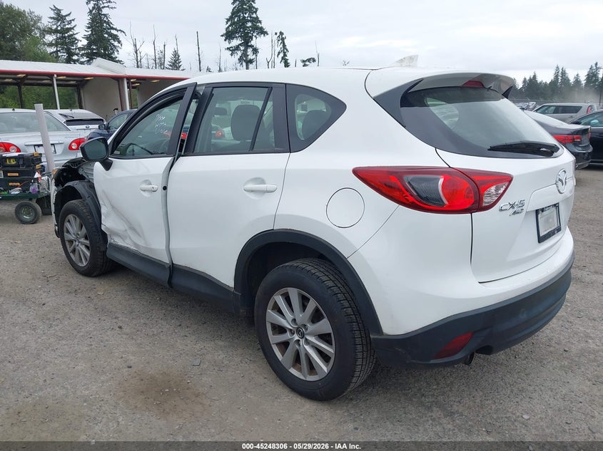 Vin: jm3ke4by5g0837669, lot: 45746109, mazda cx-5 sport 20163