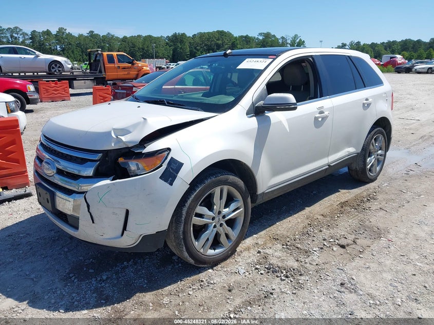 Vin: 2fmdk4kc1eba28787, lot: 45746124, ford edge limited 20142