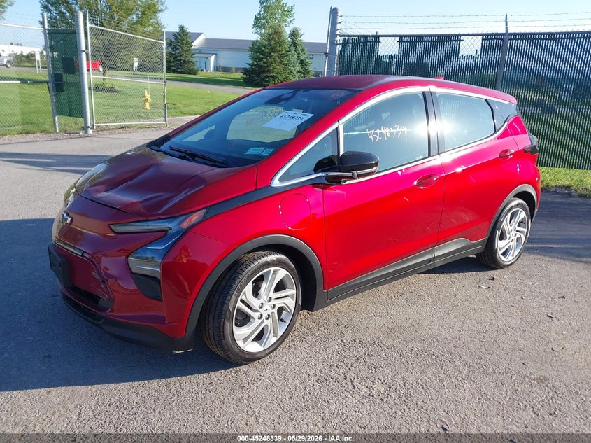Vin: 1g1fw6s01p4182859, lot: 45746142, chevrolet bolt ev fwd 1lt 20232