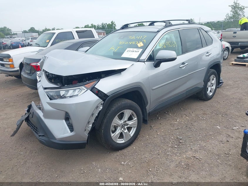 Vin: 2t3w1rfv9mw180837, lot: 45746172, toyota rav4 xle 20212